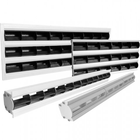 Щелевой диффузор PL50M аналог Lindab LD14